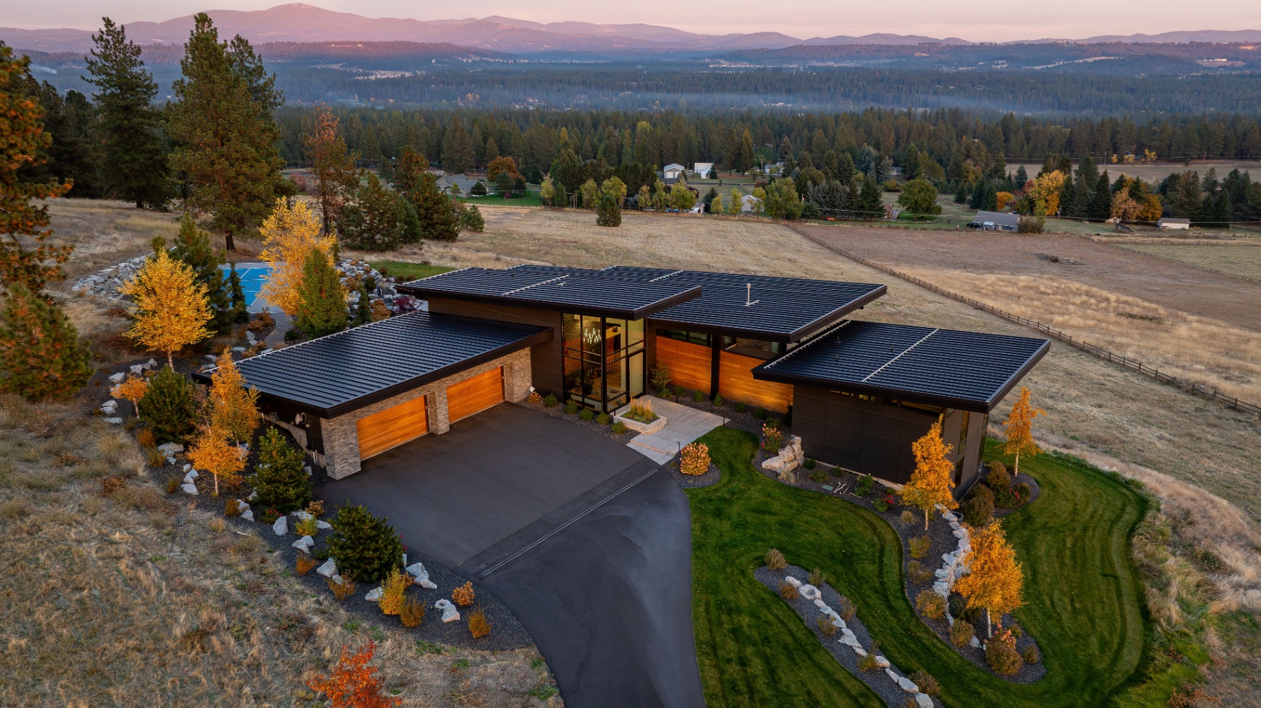 Spokane aerial drone photography by Vivid Digital